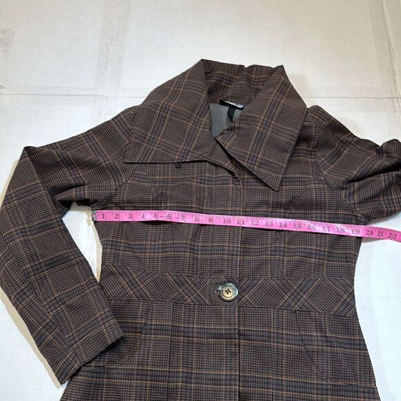 Patagonia Darya wind proof women’s polartec plaid jacket size M - Picture 12 of 13